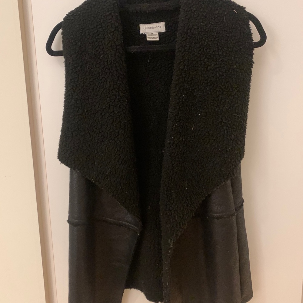 Fur/Leather Vest